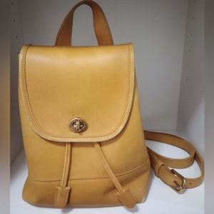 Vintage Coach Daypack Backpack
